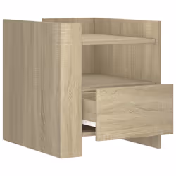 VidaXL 848278 nightstand/bedside table Oak - Additional view 7