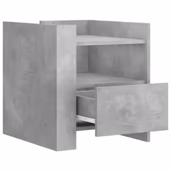 VidaXL 848279 nightstand/bedside table Concrete colour - Additional view 7