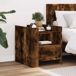 VidaXL 848280 nightstand/bedside table Oak