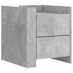 VidaXL 848286 nightstand/bedside table Concrete colour