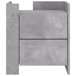 VidaXL 848286 nightstand/bedside table Concrete colour - Additional view 4