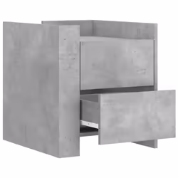 VidaXL 848286 nightstand/bedside table Concrete colour - Additional view 7