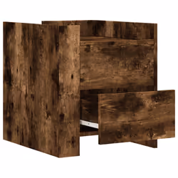 VidaXL 848287 nightstand/bedside table Oak - Additional view 7