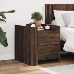 VidaXL 848289 nightstand/bedside table Oak