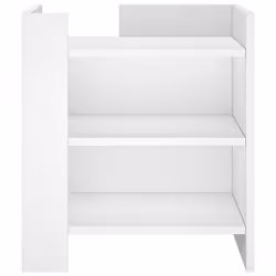 VidaXL 848290 nightstand/bedside table White - Additional view 4