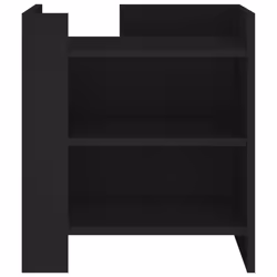 VidaXL 848291 nightstand/bedside table Black - Additional view 4