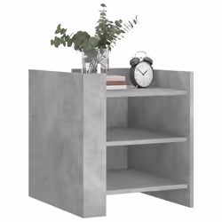 VidaXL 848293 nightstand/bedside table Concrete colour