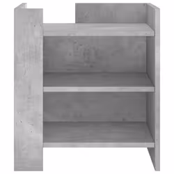 VidaXL 848293 nightstand/bedside table Concrete colour - Additional view 4
