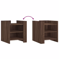 VidaXL 848296 nightstand/bedside table Oak - Additional view 7