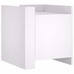 VidaXL 848297, White, Wood, 60 kg, 450 mm, 500 mm, 500 mm