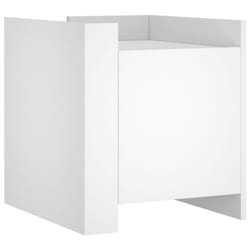 VidaXL 848297 nightstand/bedside table White