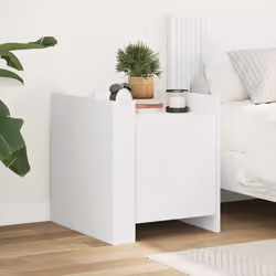 VidaXL 848297 nightstand/bedside table White