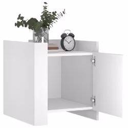 VidaXL 848297 nightstand/bedside table White
