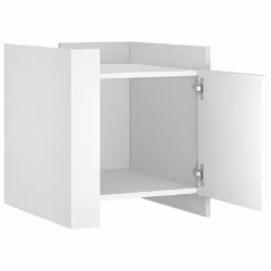 VidaXL 848297 nightstand/bedside table White - Additional view 7