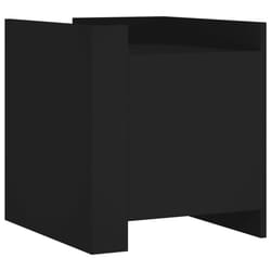 VidaXL 848298 nightstand/bedside table Black