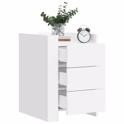 VidaXL 848304 nightstand/bedside table White