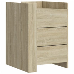 VidaXL 848306 nightstand/bedside table Oak