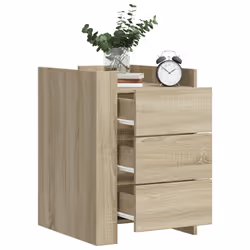 VidaXL 848306 nightstand/bedside table Oak