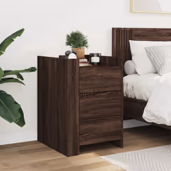 VidaXL 848310 nightstand/bedside table Oak