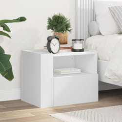 VidaXL 848311 nightstand/bedside table White