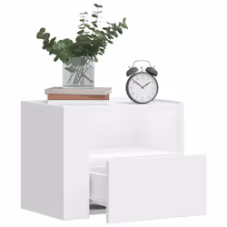 VidaXL 848311 nightstand/bedside table White