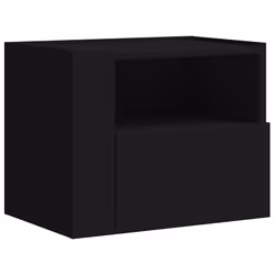 VidaXL 848314 nightstand/bedside table Black - Additional view 4