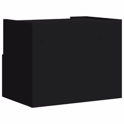 VidaXL 848314 nightstand/bedside table Black - Additional view 7