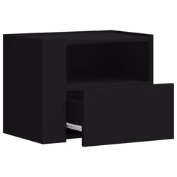 VidaXL 848314 nightstand/bedside table Black - Additional view 8