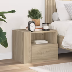VidaXL 848315 nightstand/bedside table Oak