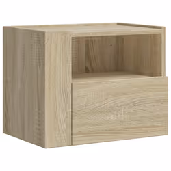 VidaXL 848316 nightstand/bedside table Oak - Additional view 5