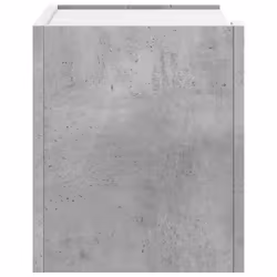 vidaXL Wall-mounted Bedside Cabinets Floating Cabinet Hanging Bed Cabinet - concrete grey, 1 pcs - Additional view 4
