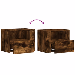 VidaXL 848320 nightstand/bedside table Oak - Additional view 8