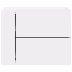 VidaXL 848325 nightstand/bedside table White - Additional view 4
