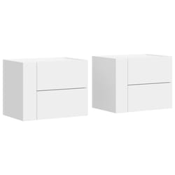 VidaXL 848326 nightstand/bedside table White