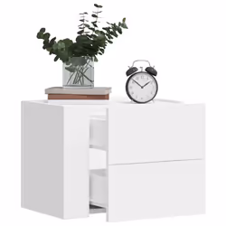 VidaXL 848326 nightstand/bedside table White