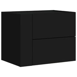 VidaXL 848327 nightstand/bedside table Black
