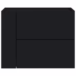 VidaXL 848327 nightstand/bedside table Black - Additional view 4