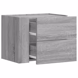 VidaXL 848336 nightstand/bedside table Oak - Additional view 8