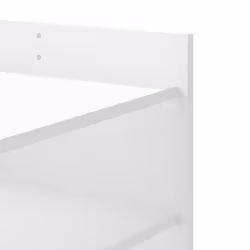 vidaXL Coffee Table Hallway Tea End Table Accent Side Table Engineered Wood - white, 80 x 50 x 50 cm - Additional view 7