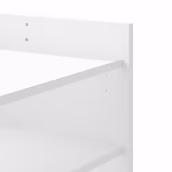 vidaXL Coffee Table Hallway Tea End Table Accent Side Table Engineered Wood - white, 100 x 50 x 50 cm - Additional view 7
