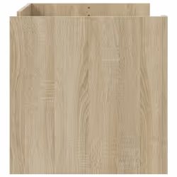 vidaXL Coffee Table Hallway Tea End Table Accent Side Table Engineered Wood - sonoma oak, 100 x 50 x 50 cm - Additional view 4
