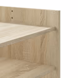 vidaXL Coffee Table Hallway Tea End Table Accent Side Table Engineered Wood - sonoma oak, 100 x 50 x 50 cm - Additional view 7