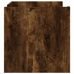 vidaXL Coffee Table Hallway Tea End Table Accent Side Table Engineered Wood - smoked oak, 100 x 50 x 50 cm - Additional view 4