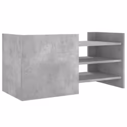 vidaXL TV Cabinet TV Stand Media TV Unit Entertainment Centre Engineered Wood - concrete grey, 80 x 35 x 40 cm - Additional view 5