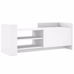 VidaXL 848374, White, Wood, Wood, 1000 mm, 350 mm, 400 mm