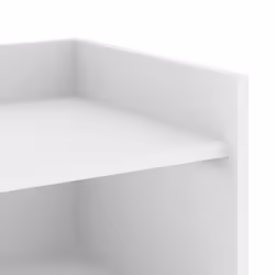 vidaXL Sideboard Home Storage Cupboard Cabinet Highboard White Engineered Wood - white, 45 x 35 x 75 cm - Additional view 7