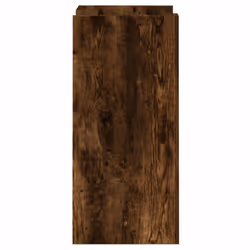 vidaXL Sideboard Home Storage Cupboard Cabinet Highboard White Engineered Wood - smoked oak, 45 x 35 x 75 cm - Additional view 4
