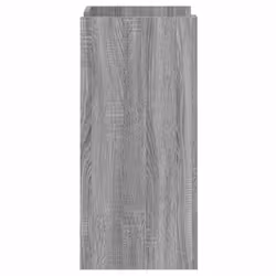 vidaXL Sideboard Home Storage Cupboard Cabinet Highboard White Engineered Wood - grey sonoma, 45 x 35 x 75 cm - Additional view 4
