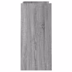 vidaXL Sideboard Home Storage Cupboard Cabinet Highboard White Engineered Wood - grey sonoma, 73.5 x 35 x 75 cm - Additional view 4