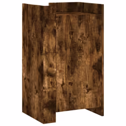 vidaXL Sideboard Storage Cupboard Cabinet Highboard Sonoma Oak Engineered Wood - smoked oak
